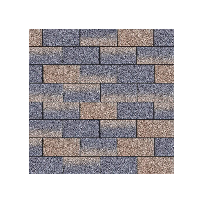 Тротуарная плитка Steinrus Прямоугольник Лайн 200х100х60 мм ST Брик Бассировка